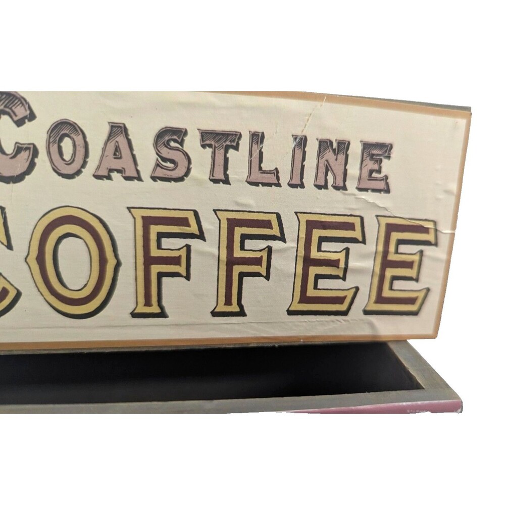 Decorative Wood Boxes 3pc Rectangle Spice Coffee Tea Labels Rustic Storage Gift - Picture 9 of 10